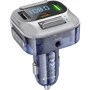 FM-трансмітер Hoco E75 Bravery PD30W+QC3.0 dark blue
