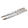 Набор ручек Gianni Terra шариковая и перьевая SILVER WITH GOLD HH122/B-F(silver): Производитель Gianni Terra
