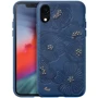 Чехол для iPhone LAUT Flora Indigo (LAUT_IP18-M_FL_BL) for iPhone XR