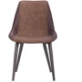 Стул Lakota gunmetal, cowboy Coffe/Dark Brown: Тип Кухонные