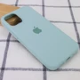 Чехол для iPhone Mobile Case Silicone Case Full Protective Turquoise for iPhone 13 Pro: Цвет бирюзовый