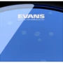Пластик для бас-барабану EVANS 22" HYDRAULIC BLUE Bass: Тип Робочий