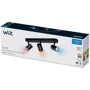 Умный накладной точечный светильник WiZ IMAGEO Spots 3х5W 2200-6500K RGB Wi-Fi черный