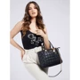 Женская сумка тоут Guess Kamina Status Satchel черная (HWVS8111060-BLA): Тип Сумки