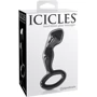 Pipedream Icicles No.46 - массажер простаты, 8х2.5 см, черный