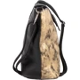 Женская сумка тоут Valiria Fashion золотистая (ODA6037-black-gold): Тип ручки Со съемным ремнем, Плечевой ремень, Без ручки