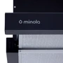 Витяжка Minola HTL 6734 BL 1100 LED GLASS: Управління тактове