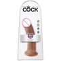 Фаллоимитатор Pipedream King Cock 9" (карамель)