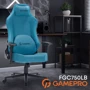 Кресло игровое GamePro FGC750LB Fabric Light Blue фото 10