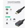 Адаптер Ugreen Adapter US154 USB-C to USB3.0 Black (30701): Цвет черный