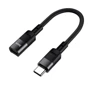 Кабель Hoco Cable USB-C to Lightning U107 Female 0.1m Black: Длина 0.1 м