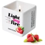 Масажна свічка Love To Love LIGHT MY FIRE Strawberry (80 мл)