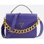 Жіноча сумка-сетчел GUESS RETOUR TOP HANDLE FLAP фіолетова (HWCC8664200-VIO)