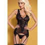 Сексуальный комплект Obsessive Emperita corset, XXL