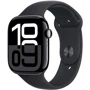 Apple Watch Series 10 46mm GPS Jet Black Aluminum Case with Black Sport Band - M/L (MWWQ3QH/A) UA