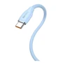 Кабель Baseus USB Cable to USB-C Jelly Liquid Silica Gel 100W 2m Blue (CAGD010103): Длина 2 м