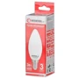 Светодиодная лампа INTERTOOL LL-0151 LED C37, E14, 3Вт, 150-300В, 4000K