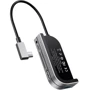 Адаптер Baseus Adapter USB-C to USB-C + HDMI + 3.5mm + SD / TF Dark Grey (CAHUB-WJ0G) for iPad