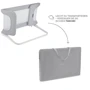 Захисний бортик для ліжка Kinderkraft Guard and Dream Grey (KAGUDR00LGR0000) фото 6