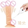 Cтрапон с вибрацией LoveToy Ingen Easy Strapon Set 7.5" With Balls