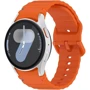 BeCover Strap Ribbed Tape Orange для Samsung Galaxy Watch (20mm) 4 40mm-44mm/5 40-44mm/6 40-44mm/7 40-44mm (712046)