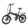 Електричний велосипед Maxxter RUFFER 20 "(чорно-срібний): Колір чорний