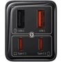Зарядний пристрій Baseus Wall Charger GaN6 Pro 2xUSB-C+2xUSB 65W Black with USB-C Cable (P10162701113-00): Кількість USB-портів 4