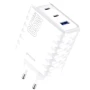 Зарядний пристрій Proove Wall Charger 2xUSB-C+USB Speed Surge GaN 65W White