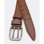 Чоловічий ремінь Borsa Leather коричневий (V1115FX24-brown): Стать Мужской
