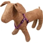 Шлейка Lucky Pet шкіряна подвійна 1x23-30 см фіолетова (4820224217666): Виробник Lucky Pet