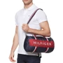 Мужская спортивная сумка Tommy Hilfiger темно-синяя (604900609440): Тип ручки Со съемным ремнем, С двумя ручками, Плечевой ремень, Короткая ручка