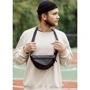 Сумка чоловіча Sambag Urban SKHm чорна (85151001m): Фактура Матовая, Зернистая