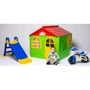 Домик со шторками Active Baby средний зелено-красный фото 4