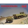 Немецкий полугусеничный автомобиль V3000S/SS M Maultier с пушкой Pak 36(r), Maultier with 7,62 cm Pak 36r(ICM35803)