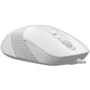 Мышь A4Tech FM10 White: Эргономика симметричная для левшей