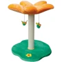 Когтеточка Croci Tree Flowers Primrose 45х45 см столб 56 см разноцветная (C6020084): Размеры основания 45х45 см