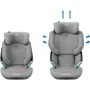 Автокресло MAXI-COSI Kore Pro i-Size (Authentic Grey): Вес ребенка от 15 до 36 кг