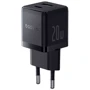 Зарядное устройство Baseus Wall Charger Palm USB-C+USB 20W with USB-C Cable Black (P10111608113-01): Особенности Power Delivery (PD), Быстрая зарядка, USB-C
