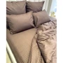 Комплект постельного белья LightHouse Sateen Stripe Brown страйп-сатин евро (603678_2,0): Размер наволочек, см 50x70