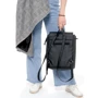Женский рюкзак Sambag Loft MEN черный (22420001): Фактура Матовая, Гладкая