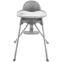 Стульчик для кормления 2 в 1 Kinderkraft Pini Gray (KKKPINIGRY0000): Материал пластик