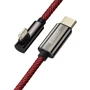 Кабель Baseus Cable USB-C to Lightning Legend Elbow 20W 2m Red (CACS000309): Довжина 2 м