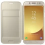 Чехол для телефонов Samsung Wallet Cover Gold (EF-WJ530CFEGRU) for Samsung J530 Galaxy J5 2017: Тип чехол-книжка