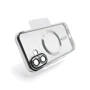 Чехол для iPhone BeCover Chrome Case with MagSafe Silver for iPhone 16 (712073): Тип чехла накладка на заднюю часть