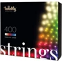 Гирлянда Smart LED Twinkly Strings RGBW 400 Gen II IP44 длина 32м кабель черный