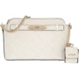 Женская сумка кросс боди Guess Bea Double Zip Crossbody молочная (HWVS8132150-STO)