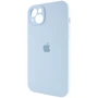 Чехол для iPhone Mobile Case Silicone Case Full Camera Protective Sweet Blue for iPhone 15: Материалы Силикон