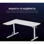 Компьютерный стол GamePro GDC216W White: Ширина, см 160