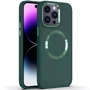 Чехол для iPhone TPU Case Bonbon Metal Style with MagSafe Army Green for iPhone 12/12 Pro
