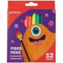 Фломастери Kite Jolliers K19-047, 12 кольорів